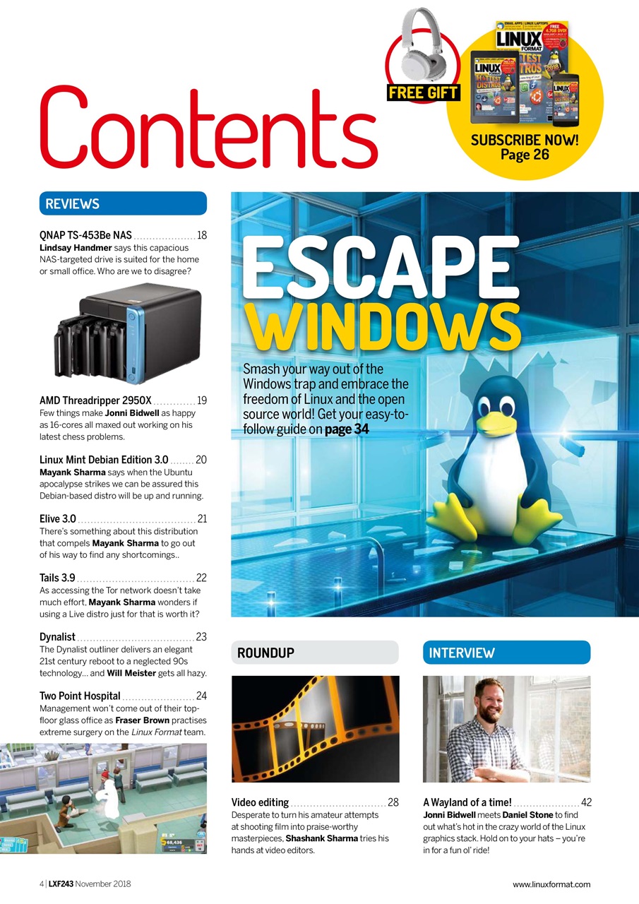 Linux Format Preview Pages