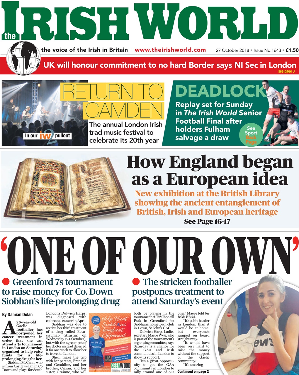 Irish World Preview Pages