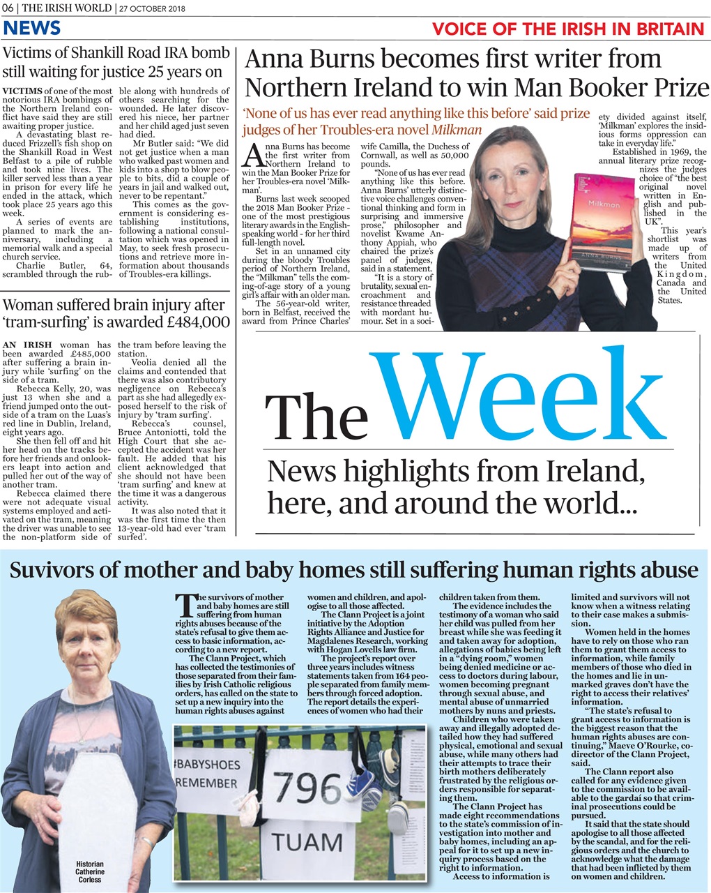 Irish World Preview Pages