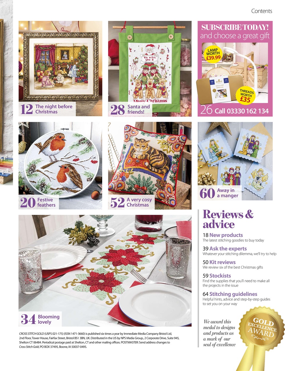 Cross Stitch Gold Preview Pages