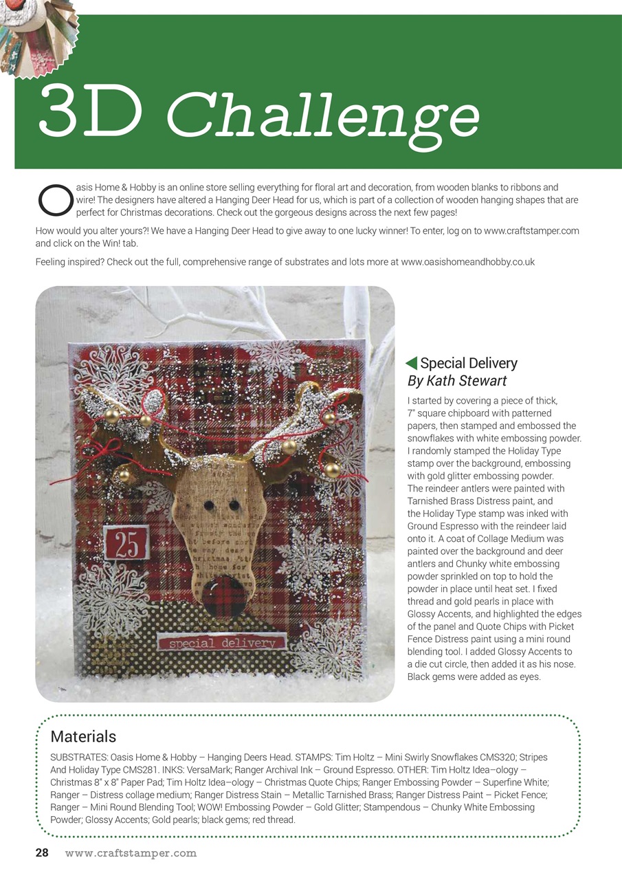 Craft Stamper Preview Pages