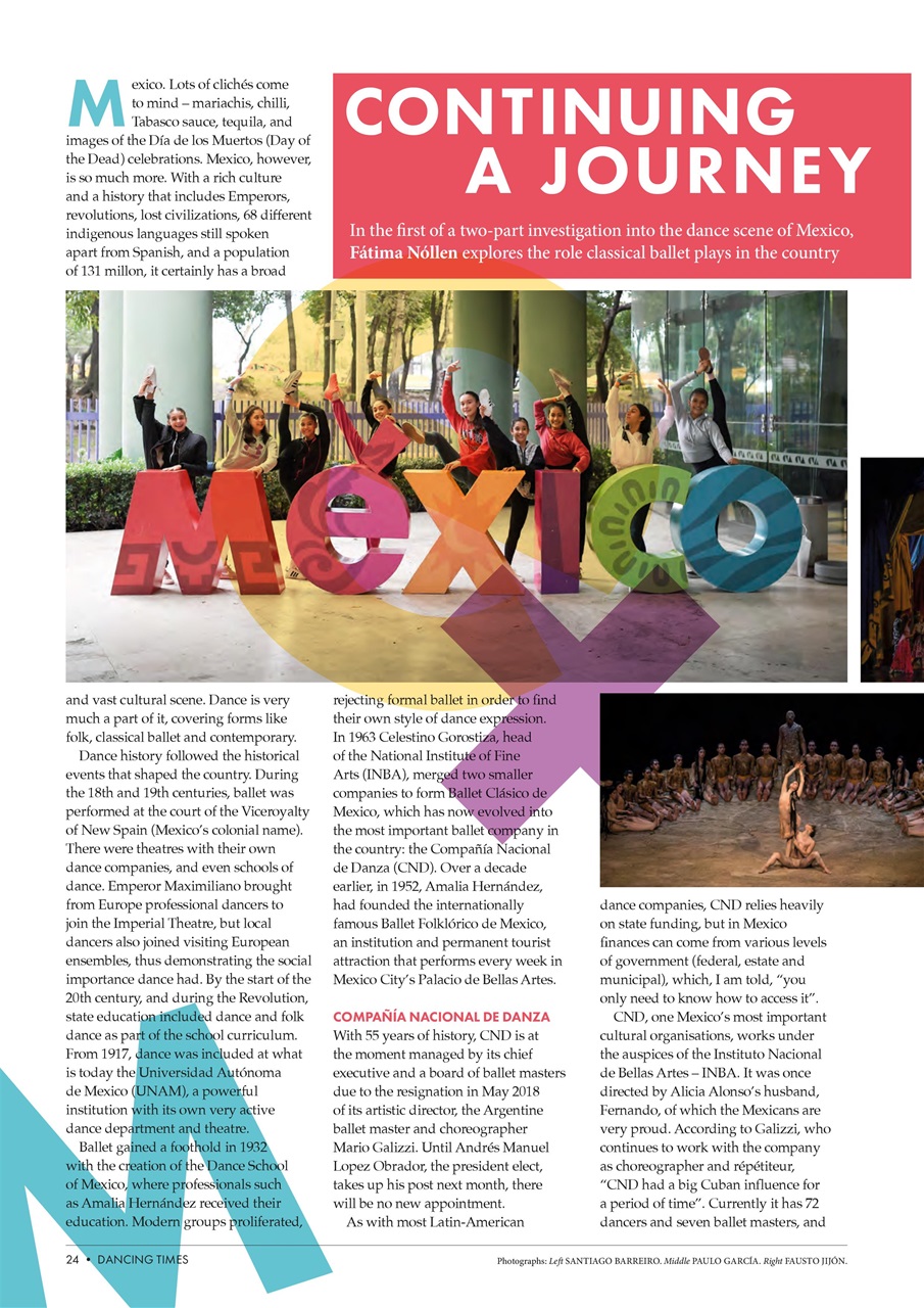 Dancing Times Preview Pages