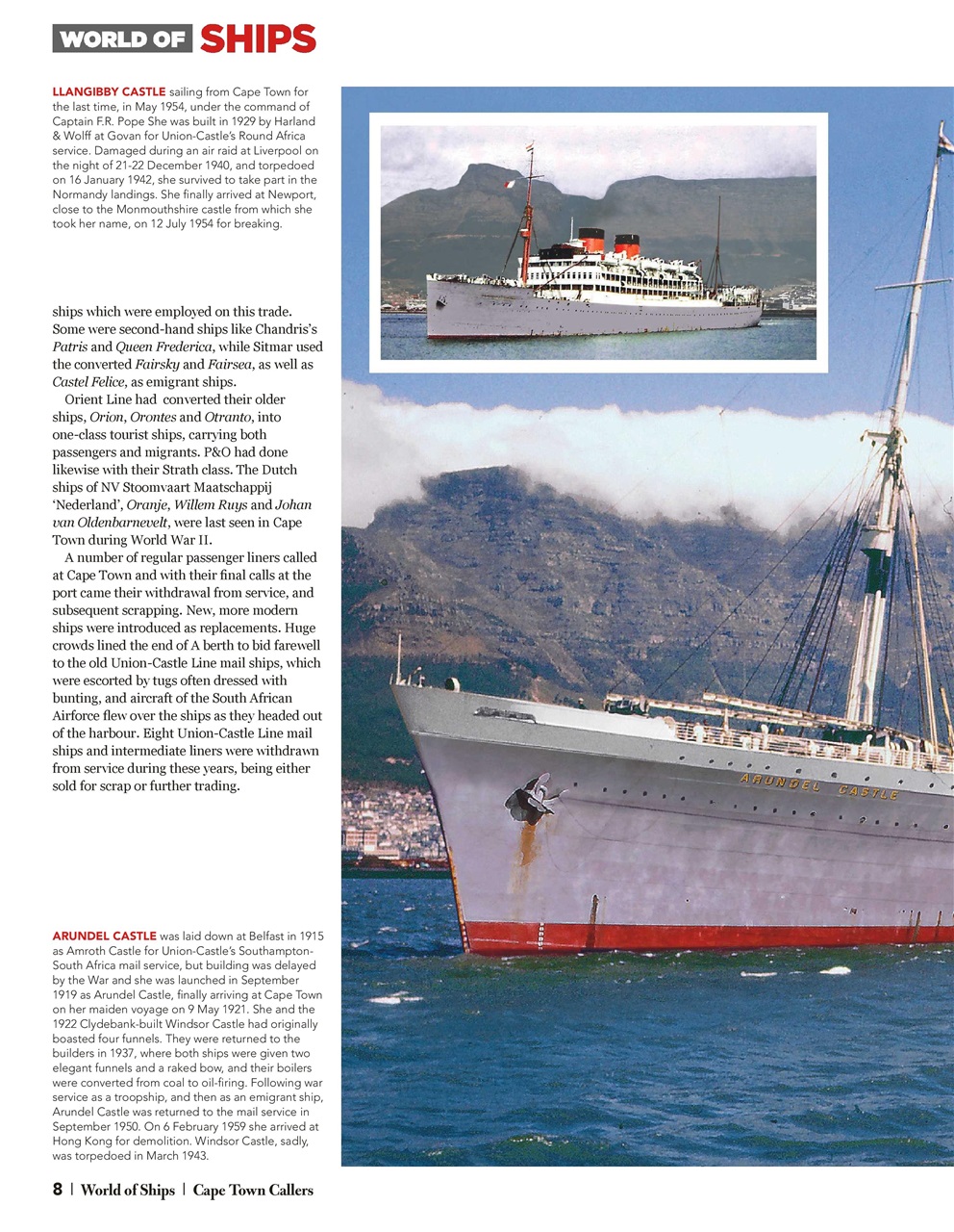 World of Ships Preview Pages