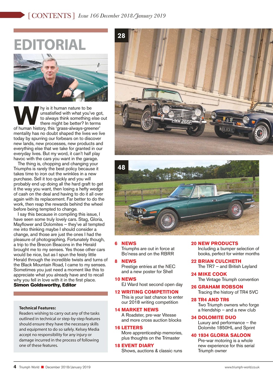 Triumph World Preview Pages