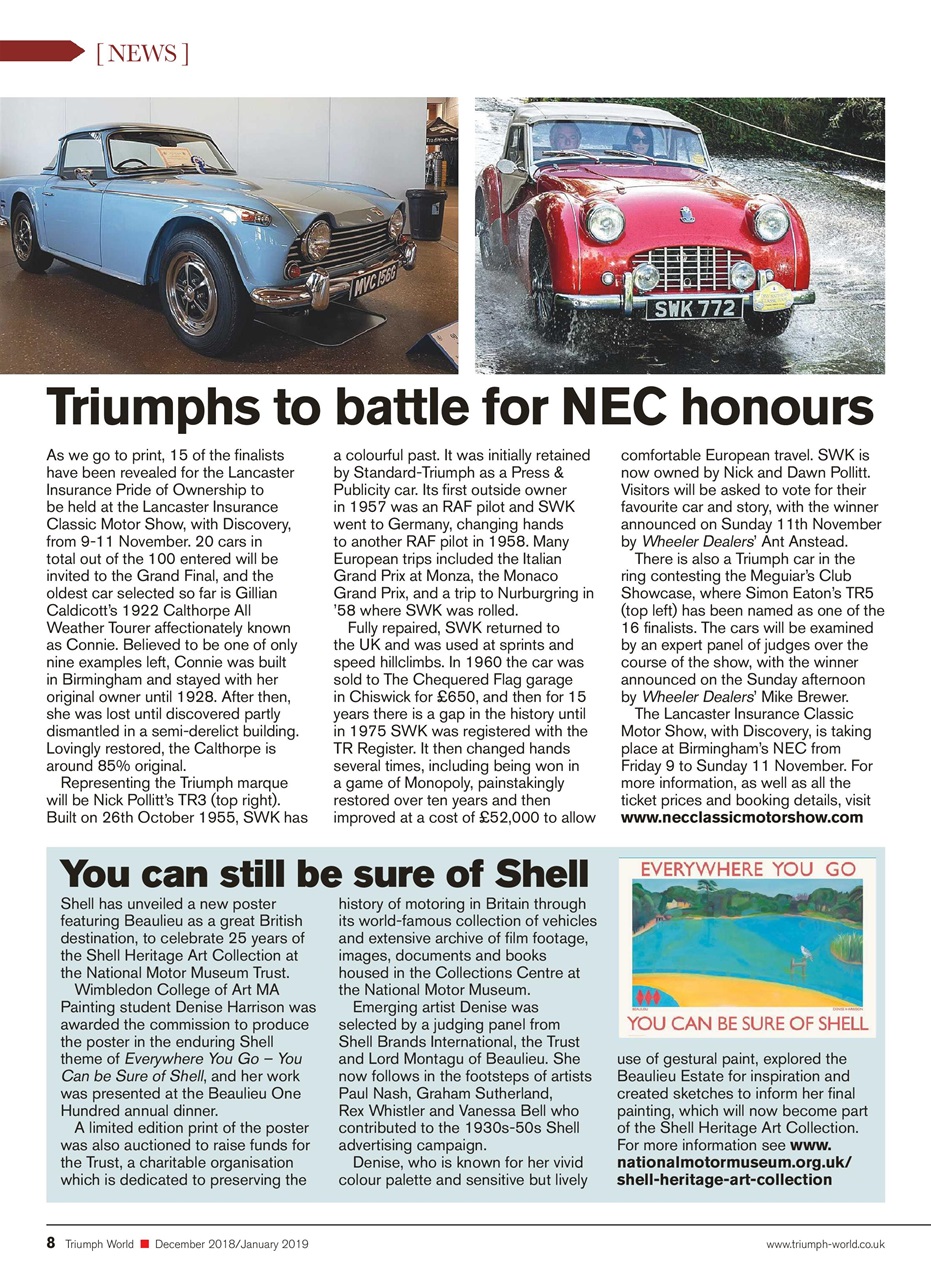 Triumph World Preview Pages