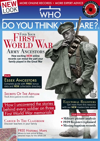 Who Do You Think You Are? issue November 2018