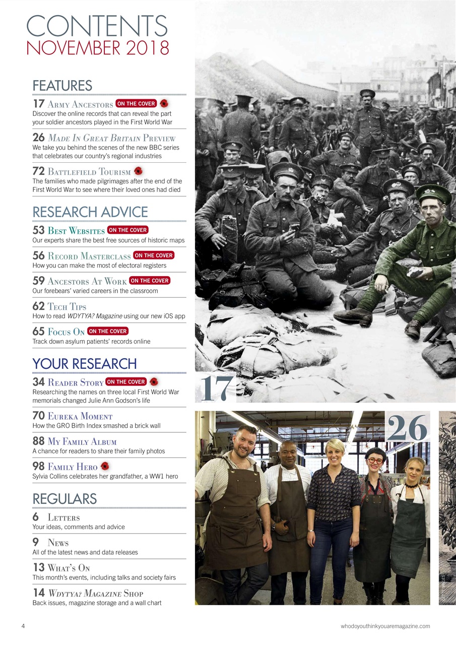 Who Do You Think You Are? Preview Pages