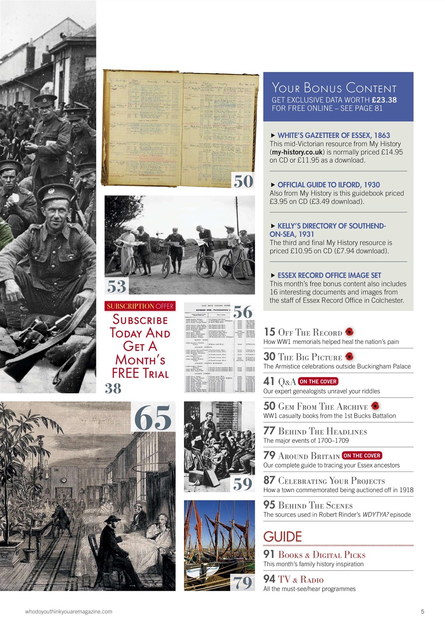 Who Do You Think You Are? Preview Pages