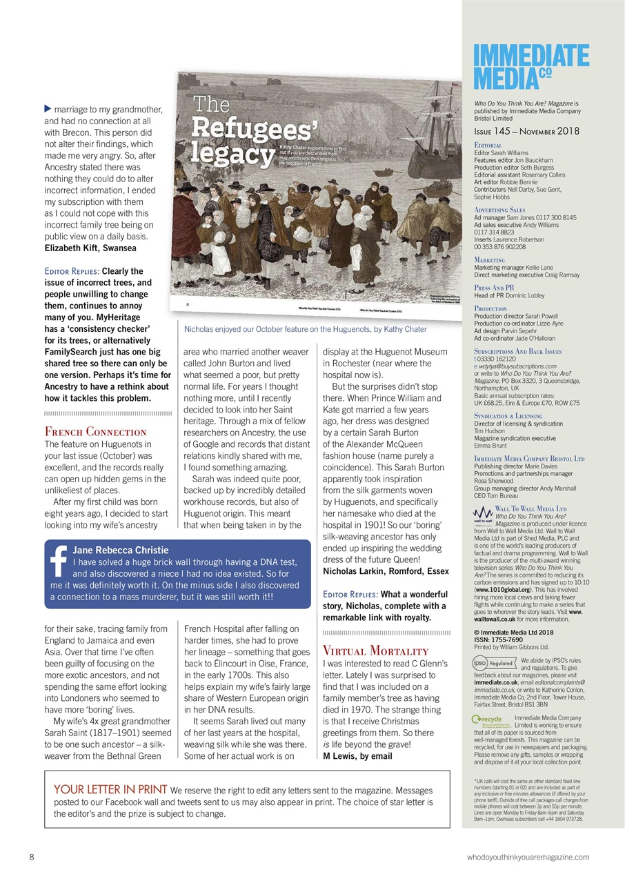 Who Do You Think You Are? Preview Pages