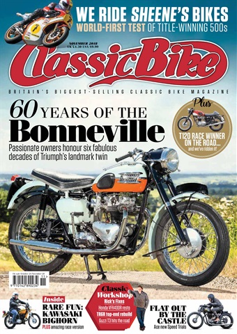 Classic Bike issue November 2018