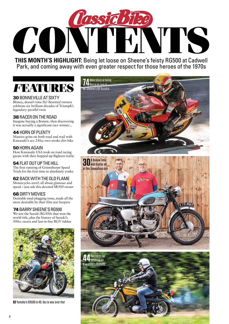 Classic Bike Preview Pages