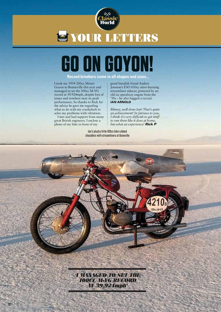 Classic Bike Preview Pages