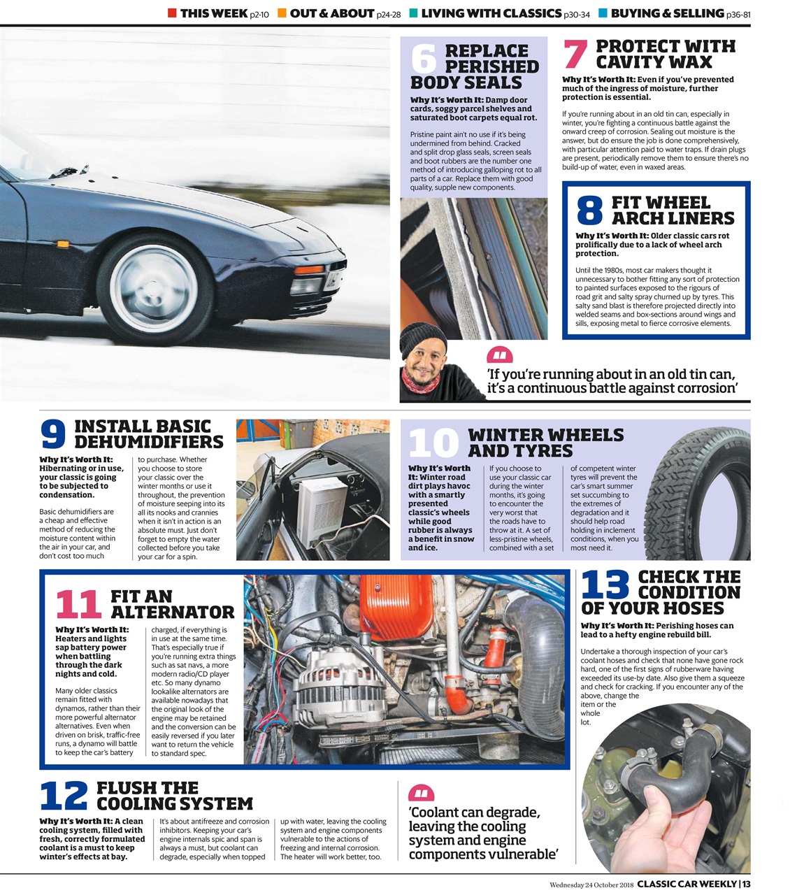 Classic Car Weekly Preview Pages