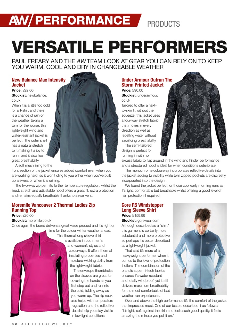 AW – Athletics Weekly Magazine Preview Pages