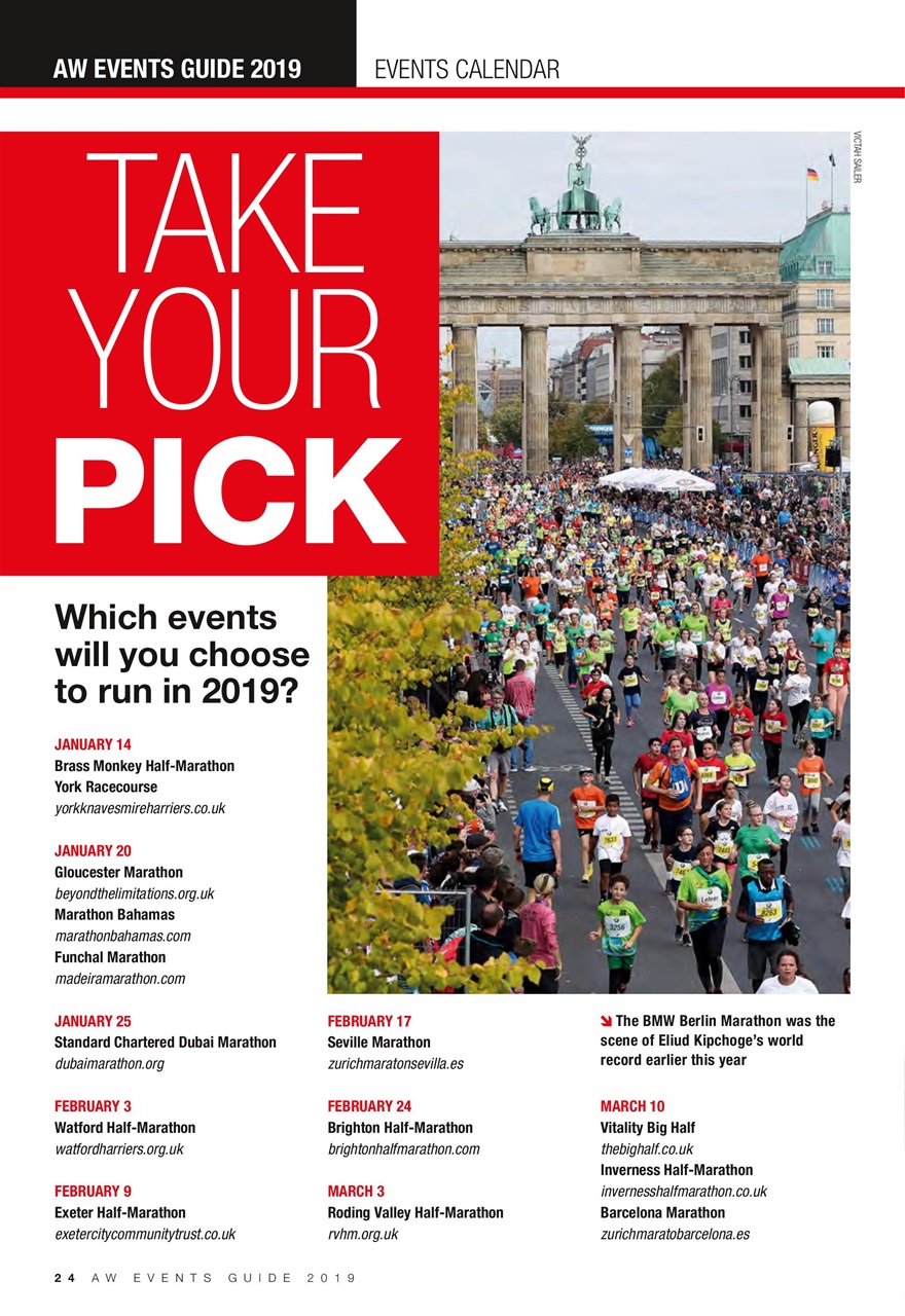 AW – Athletics Weekly Magazine Preview Pages