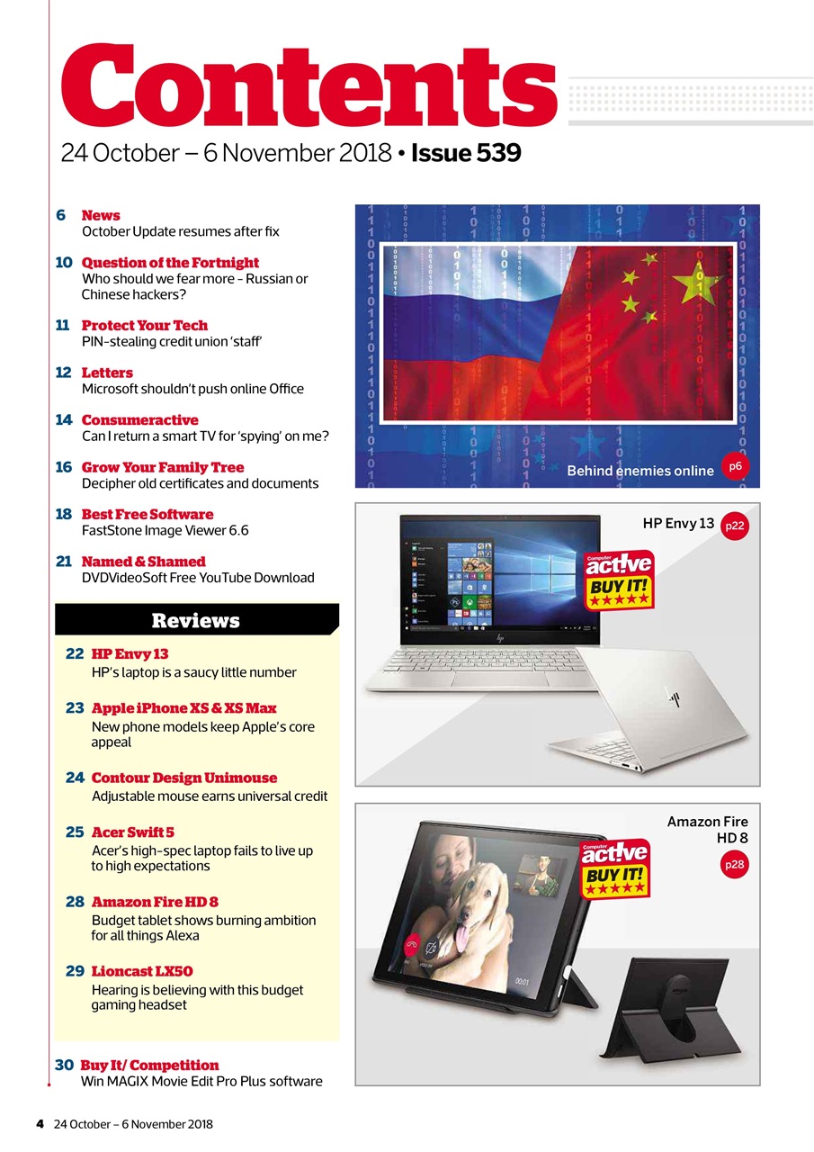 Computer Active Preview Pages