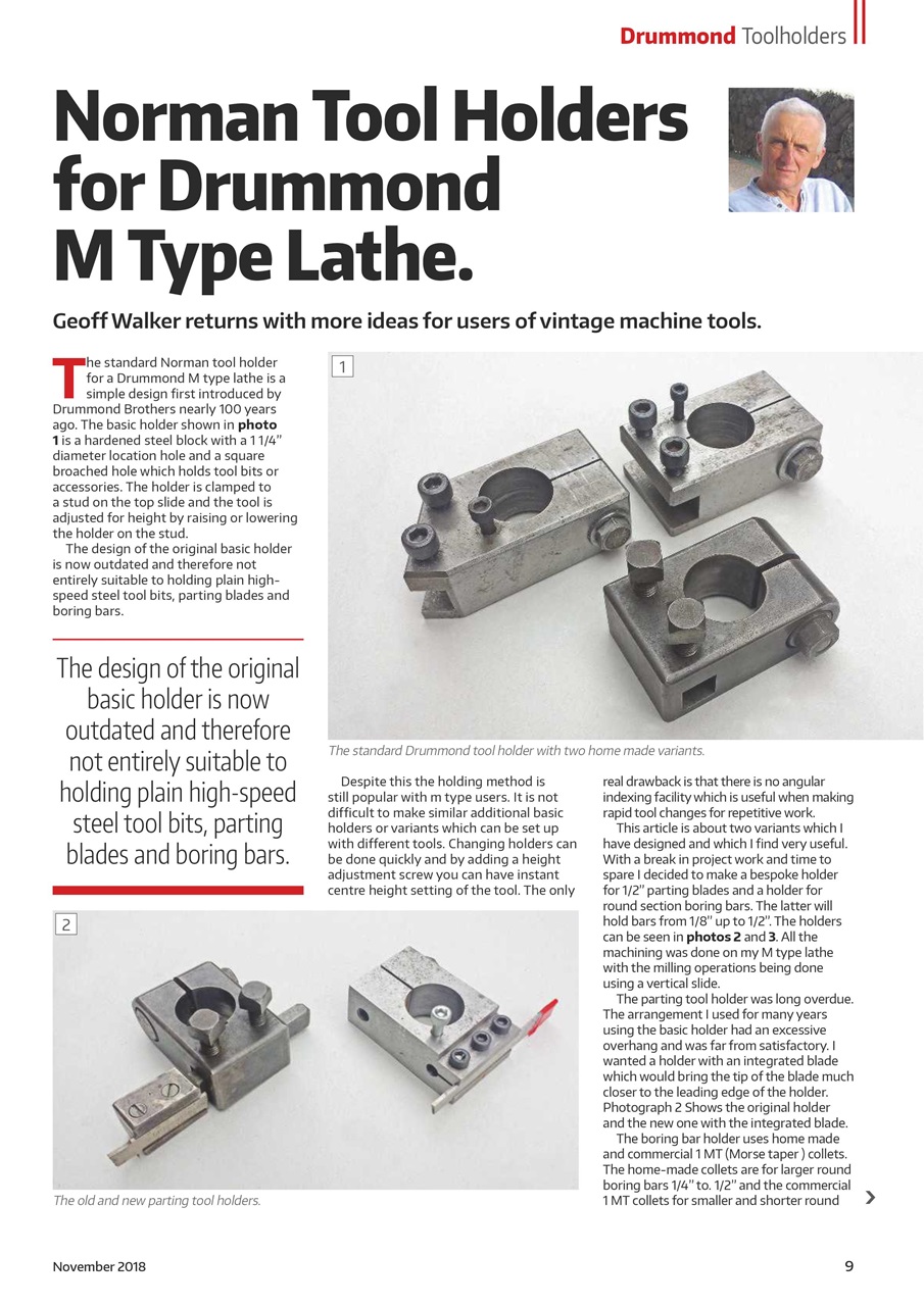 Model Engineer & Workshop Magazine Preview Pages