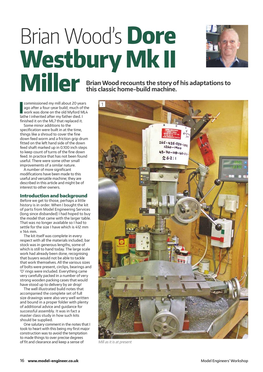 Model Engineer & Workshop Magazine Preview Pages
