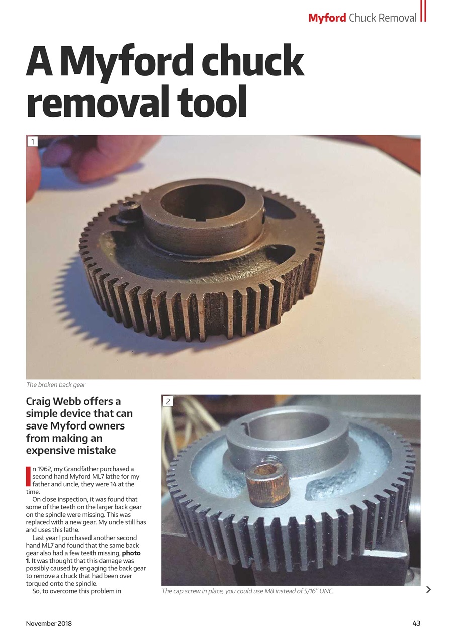 Model Engineer & Workshop Magazine Preview Pages