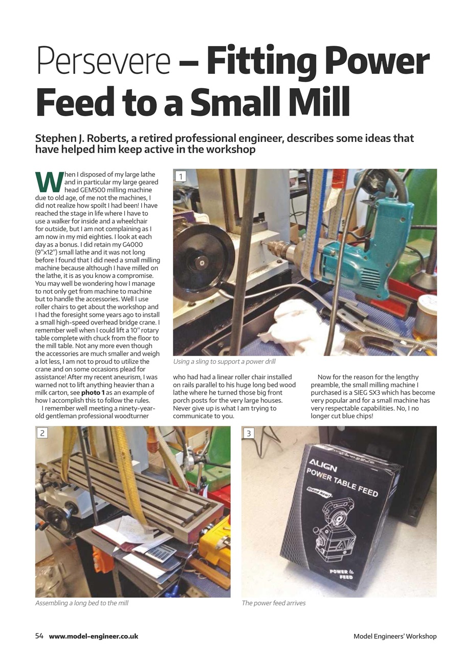 Model Engineer & Workshop Magazine Preview Pages