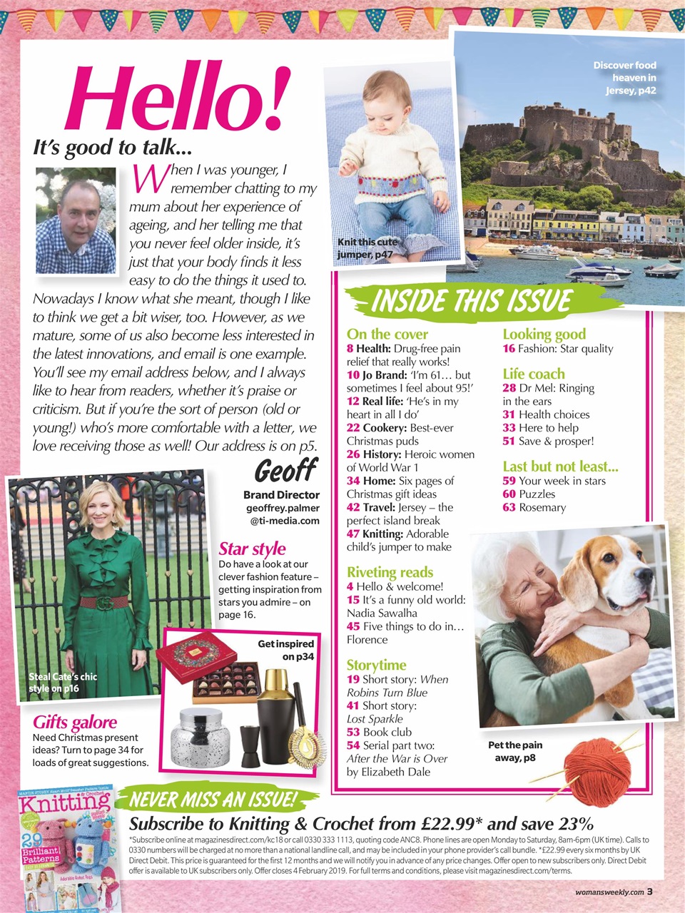 Woman's Weekly Preview Pages