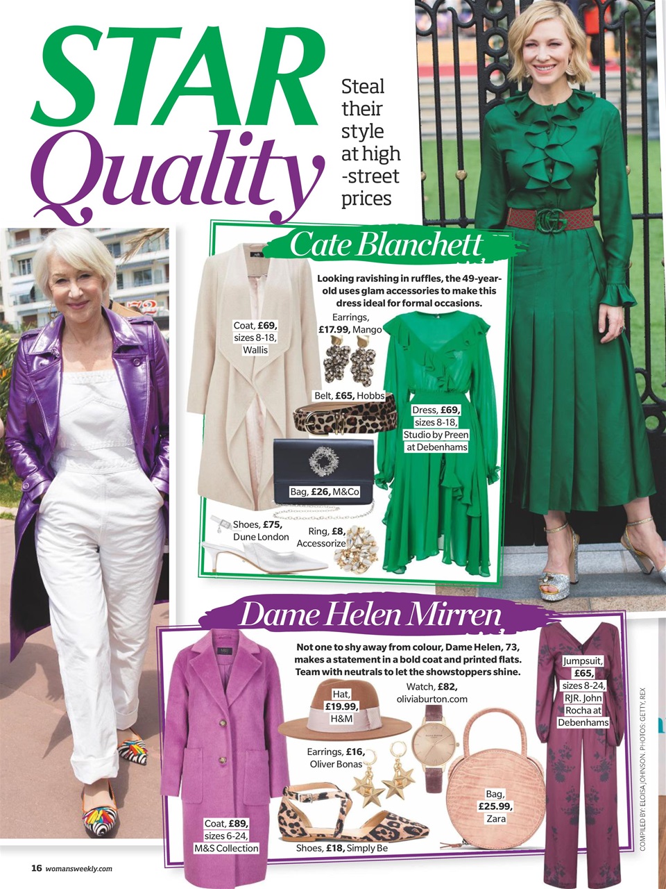 Woman's Weekly Preview Pages