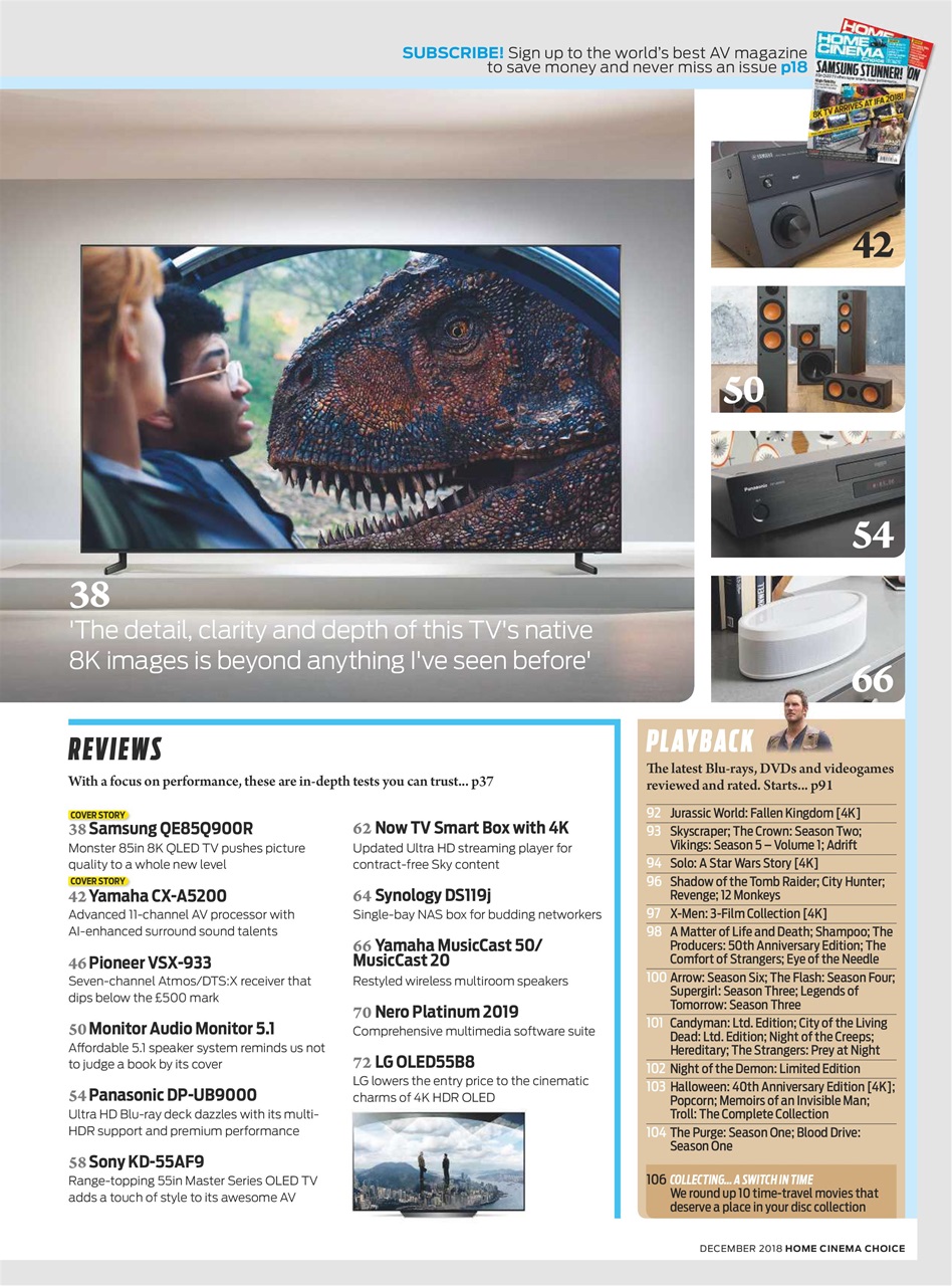 Home Cinema Choice Preview Pages