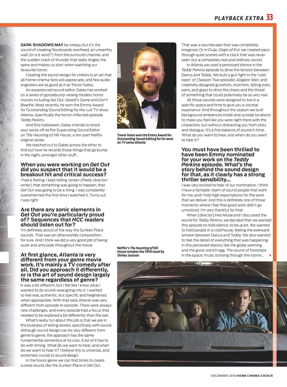 Home Cinema Choice Preview Pages