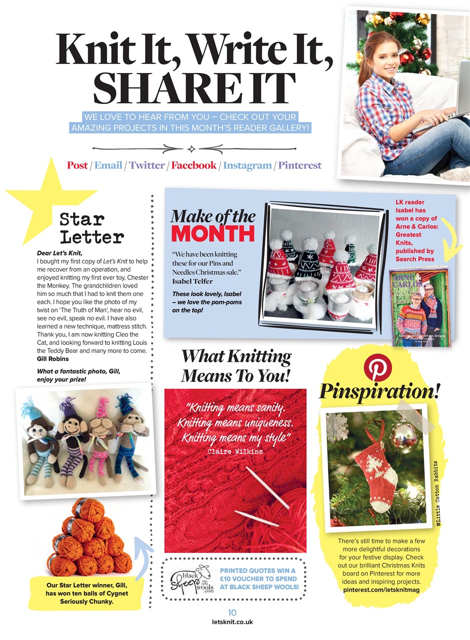 Let's Knit Preview Pages