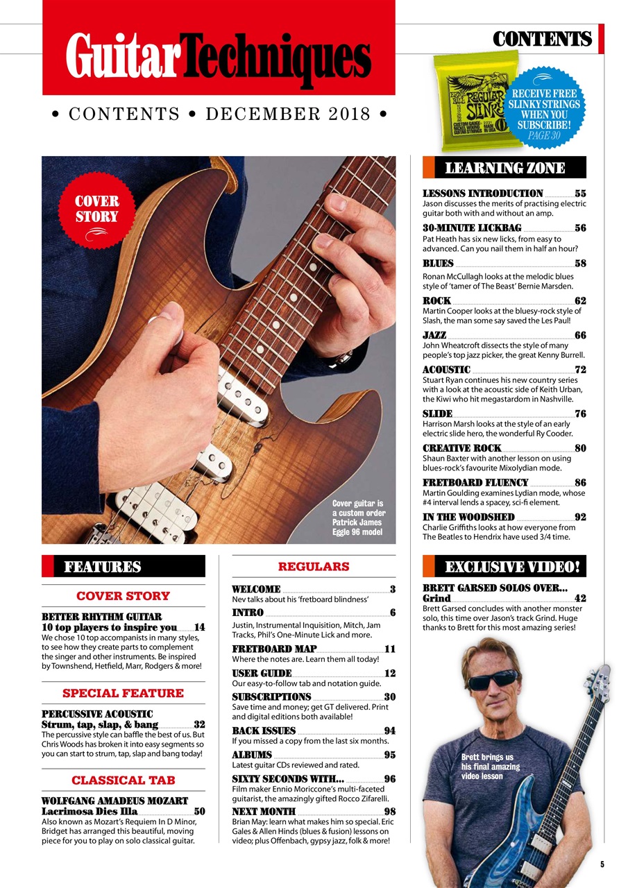 Guitar Techniques Preview Pages