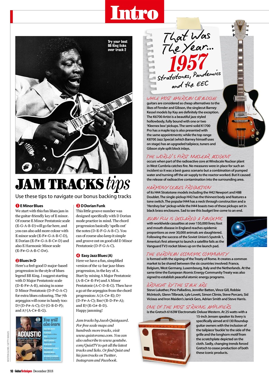 Guitar Techniques Preview Pages