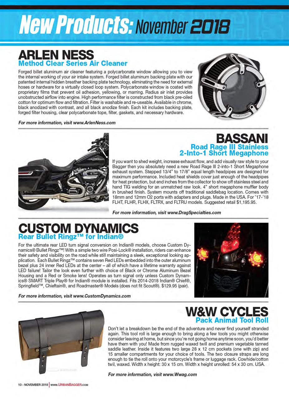 Urban Bagger Preview Pages