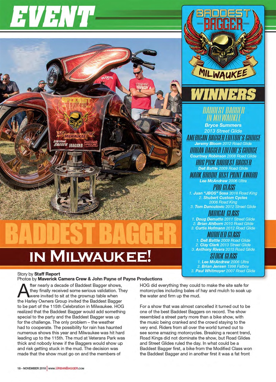 Urban Bagger Preview Pages
