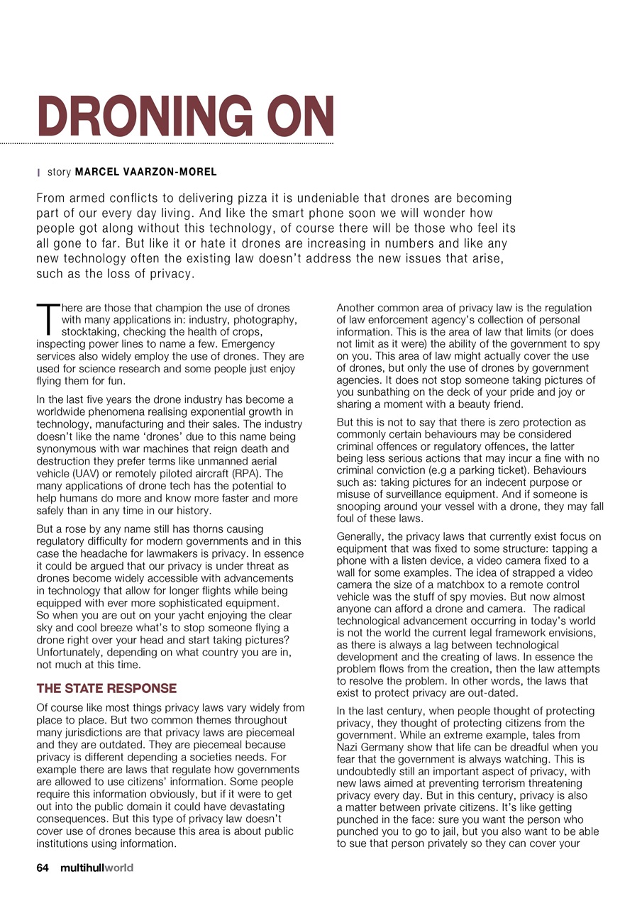 Multihull World Preview Pages