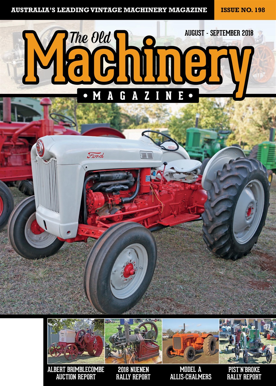 The Old Machinery Magazine Preview Pages