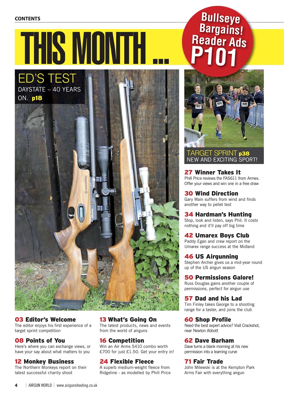 Airgun World Preview Pages