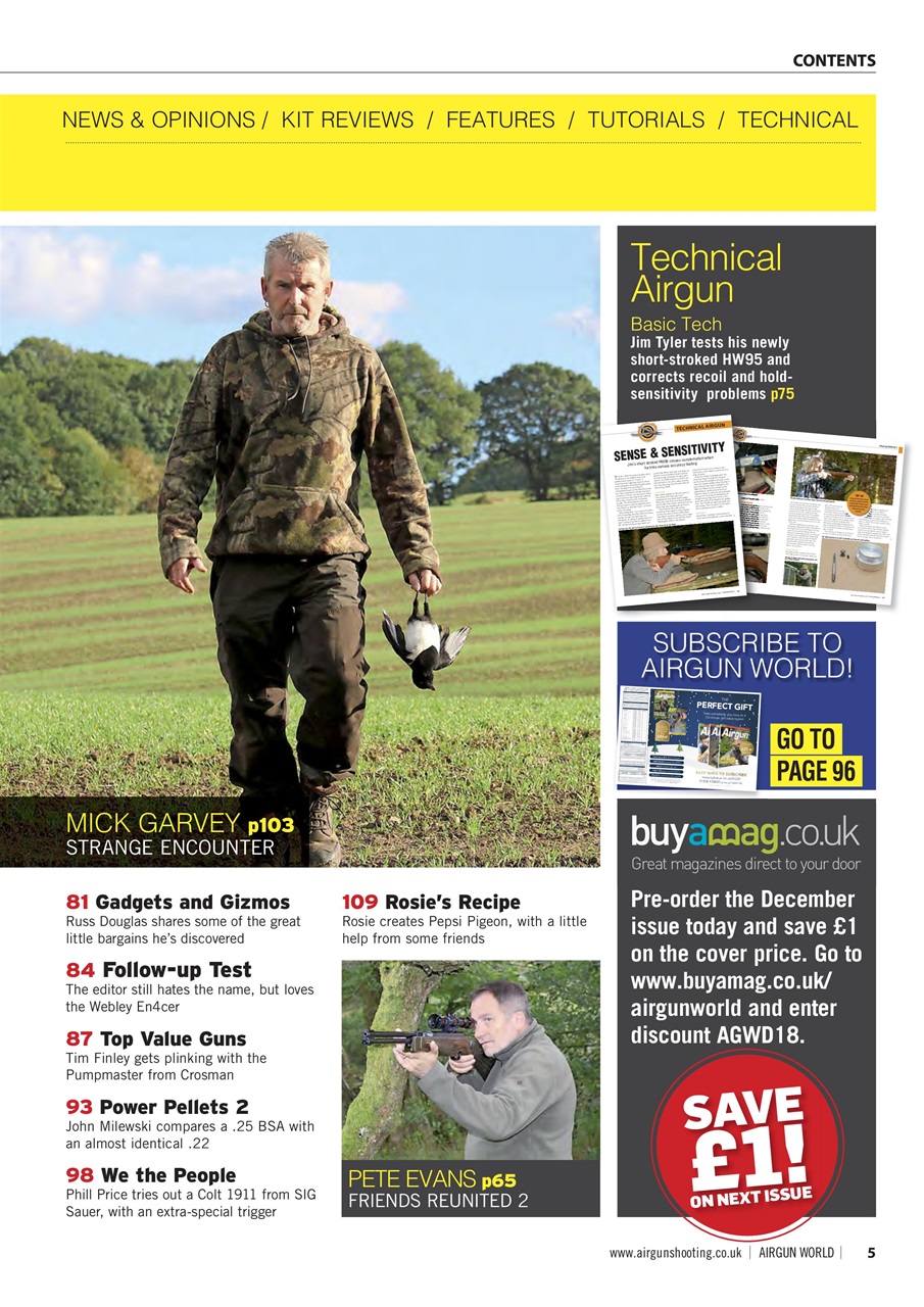 Airgun World Preview Pages