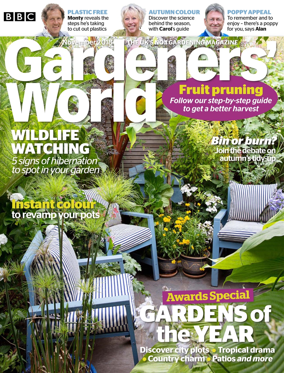 BBC Gardeners’ World Magazine Preview Pages