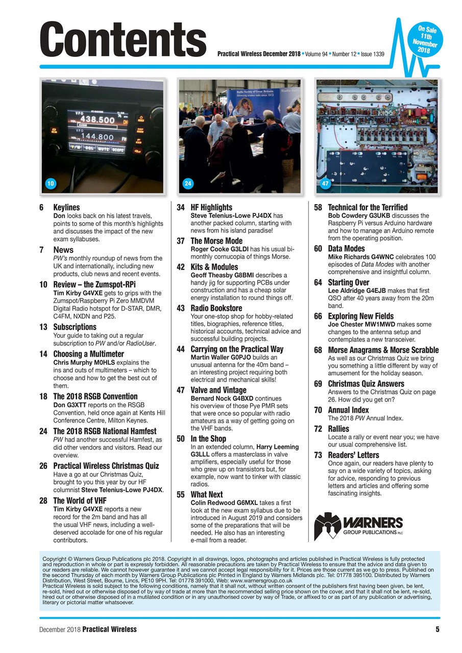 Practical Wireless Preview Pages