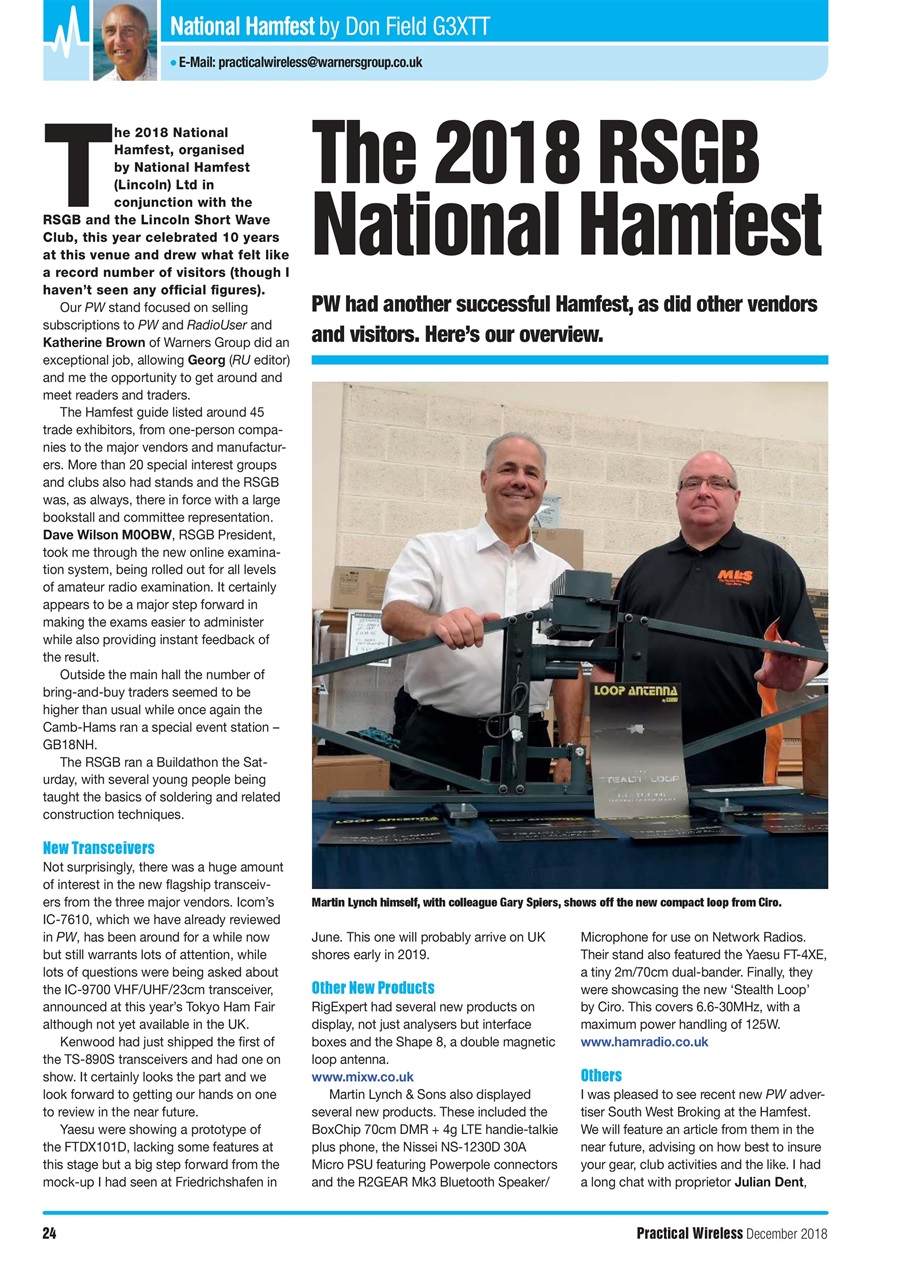 Practical Wireless Preview Pages