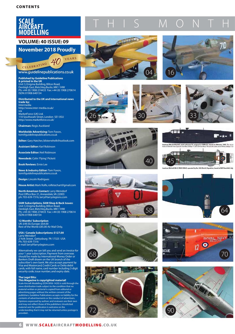 Scale Aircraft Modelling Preview Pages