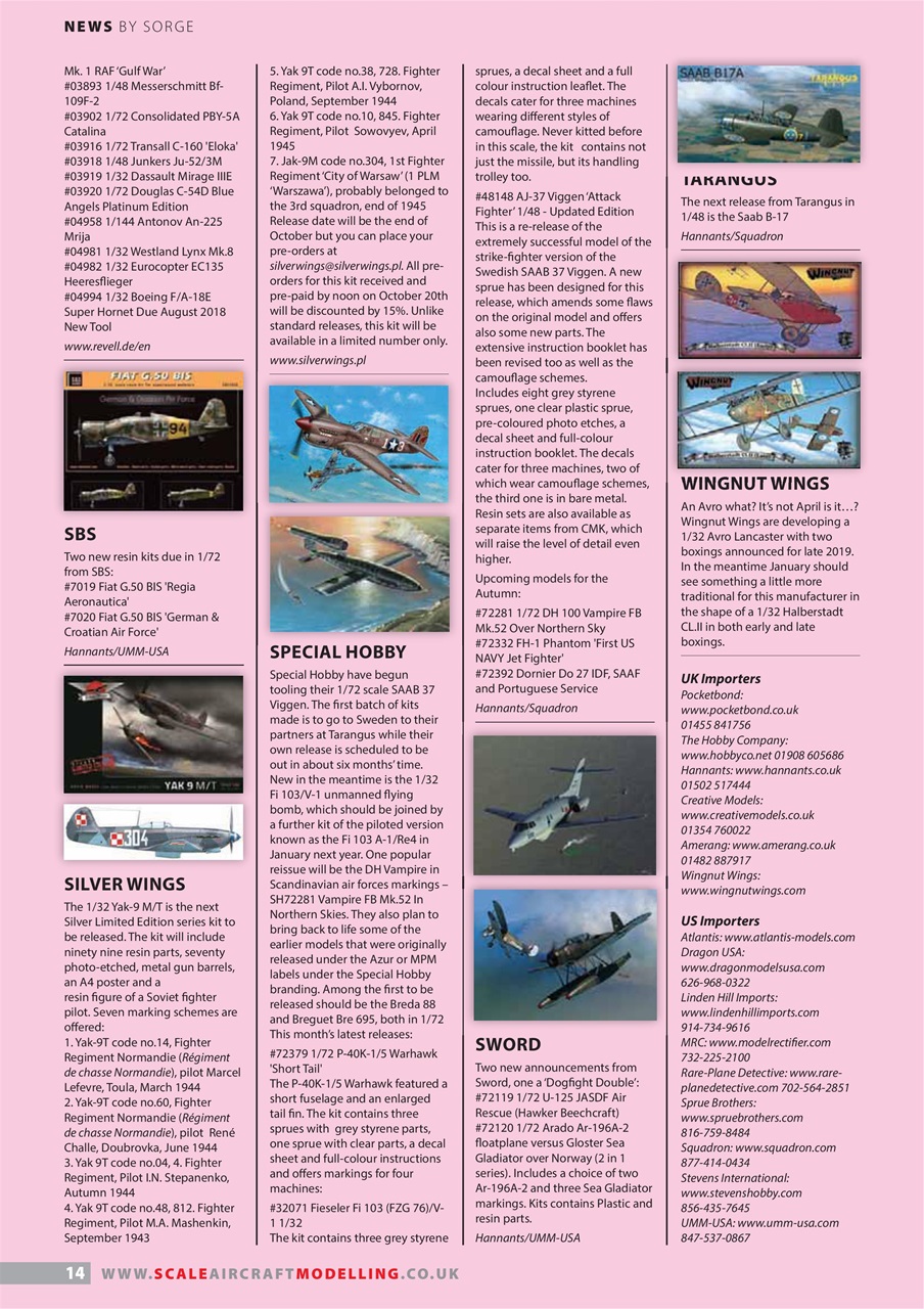 Scale Aircraft Modelling Preview Pages