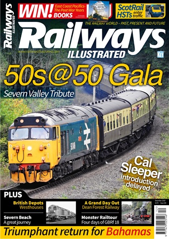 Railways Illustrated issue   December 2018