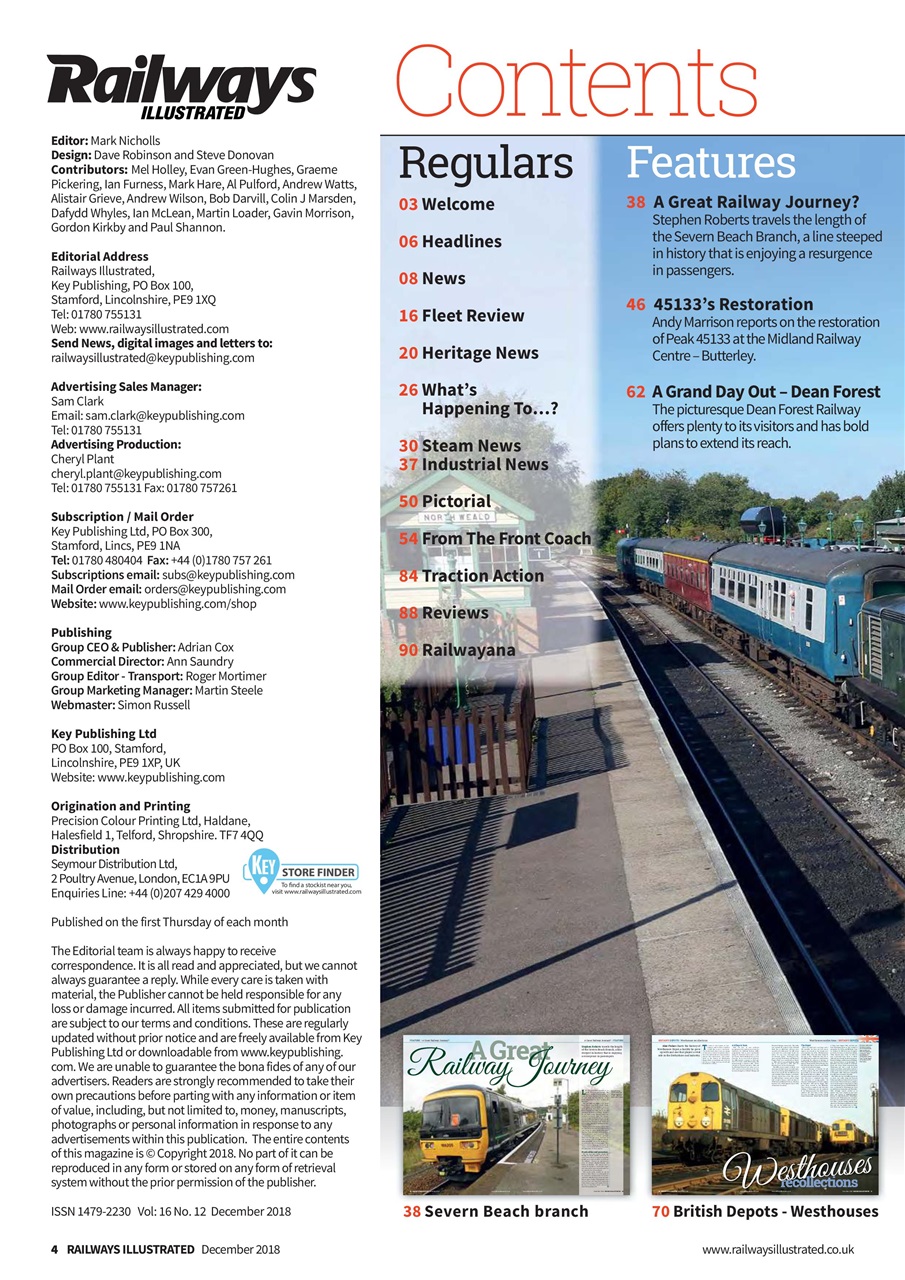 Railways Illustrated Preview Pages