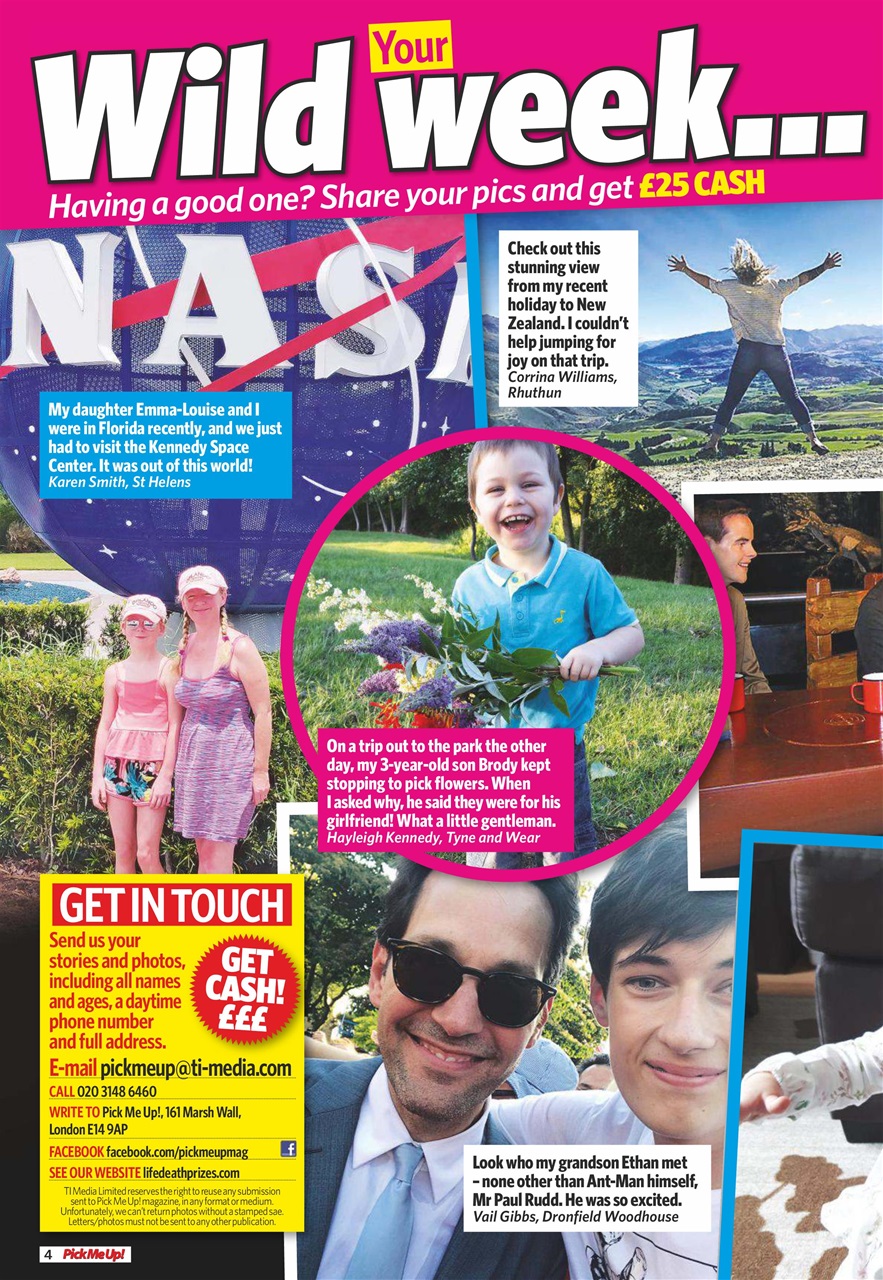 Pick Me Up Preview Pages