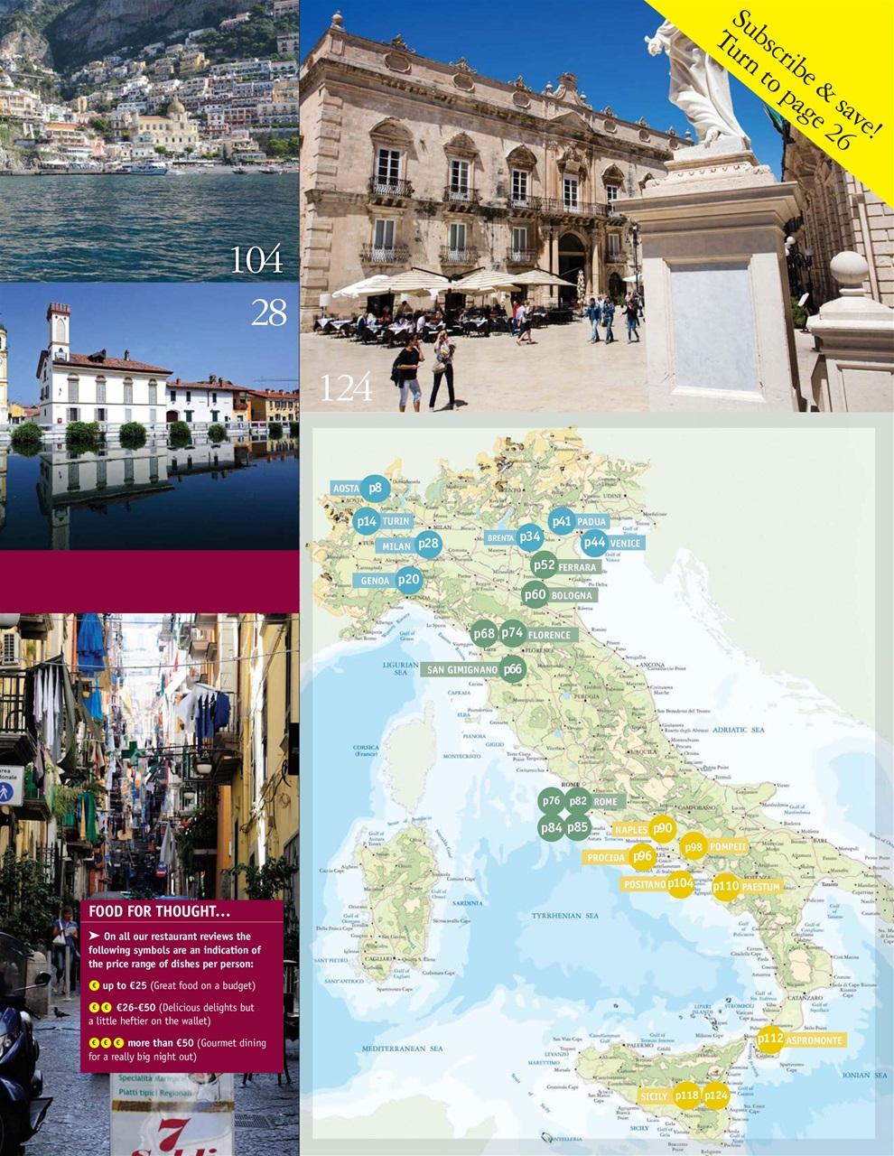 Italia! Guide Preview Pages