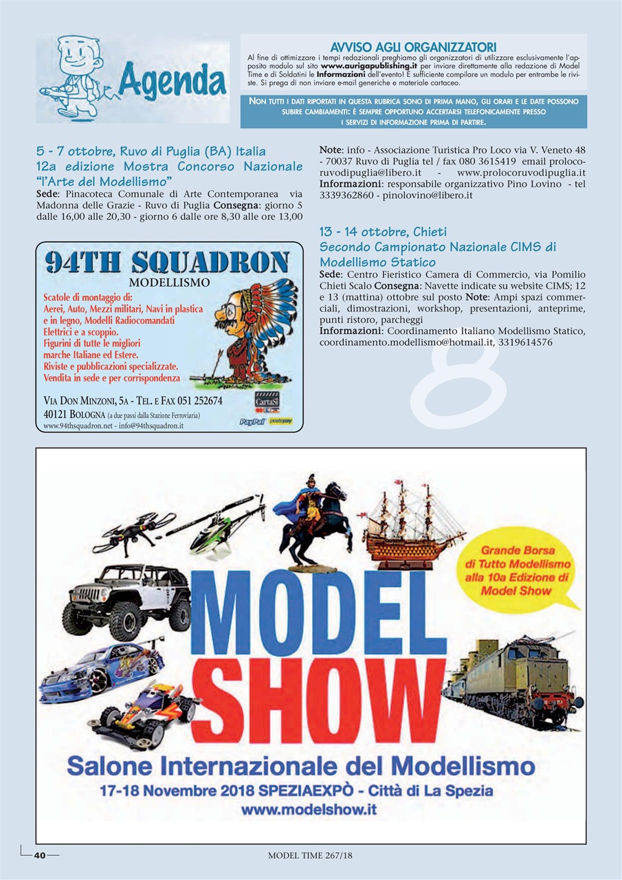 Model Time Preview Pages