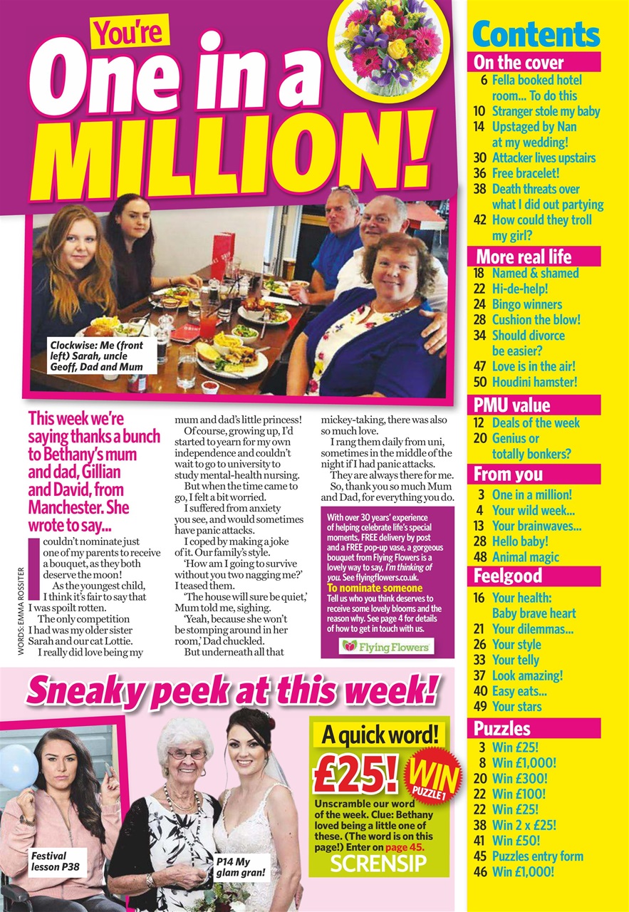 Pick Me Up Preview Pages