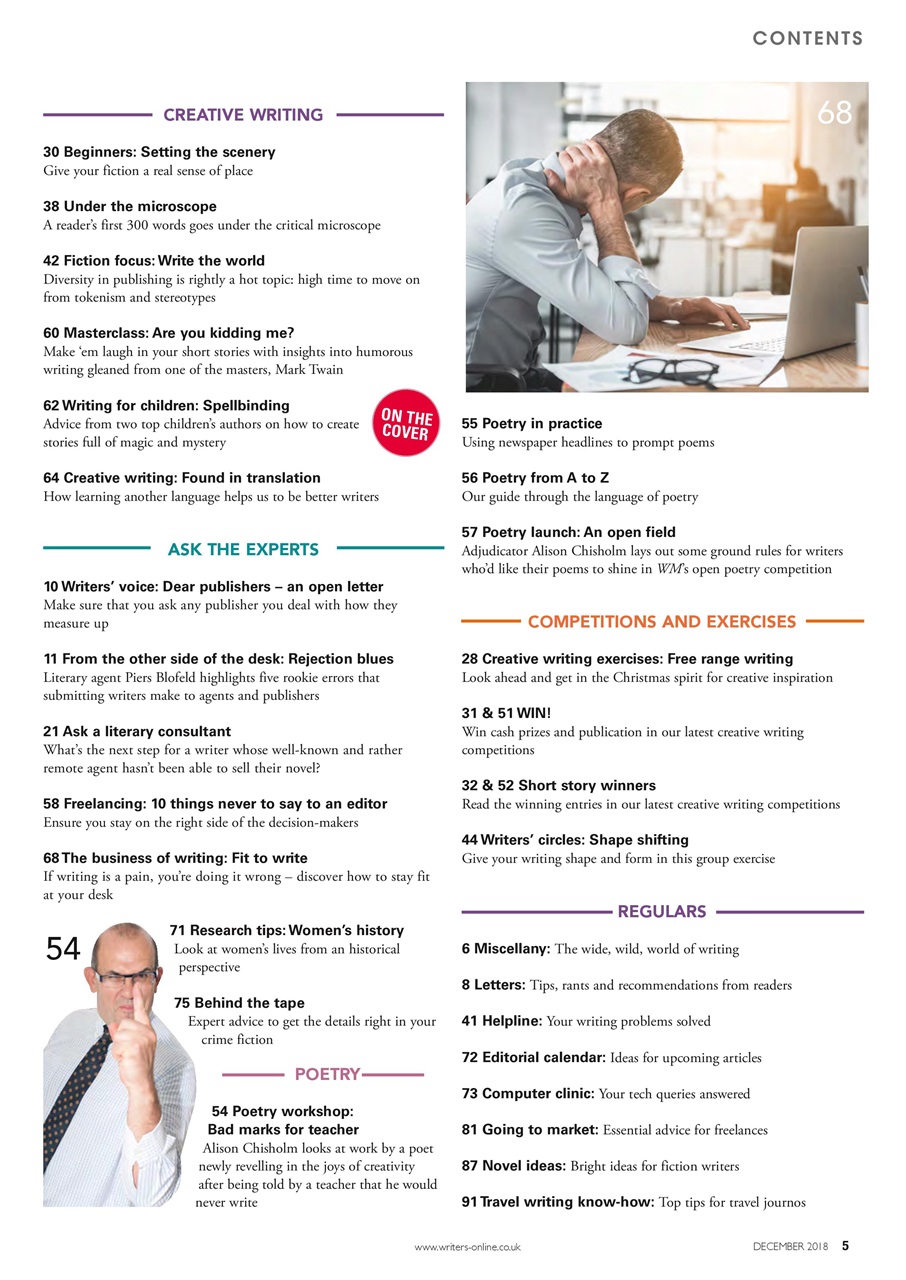 Writing Magazine Preview Pages