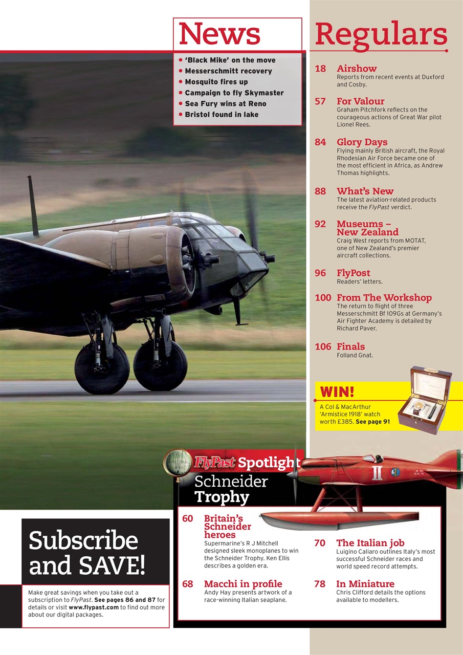 FlyPast Preview Pages